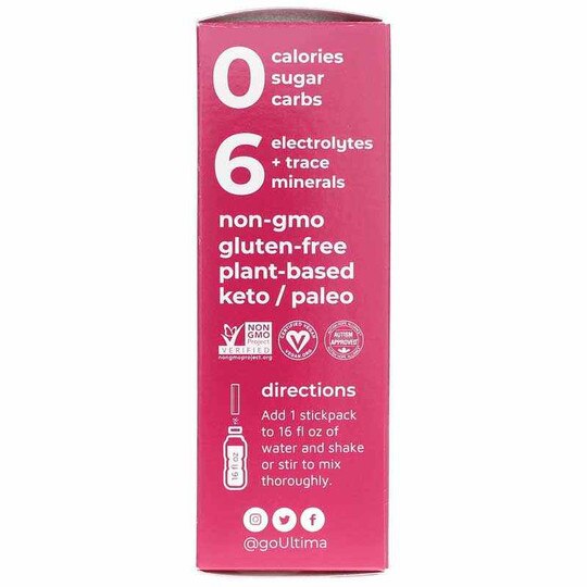 Ultima Replenisher Electrolyte Drink Mix Packets, ULTR